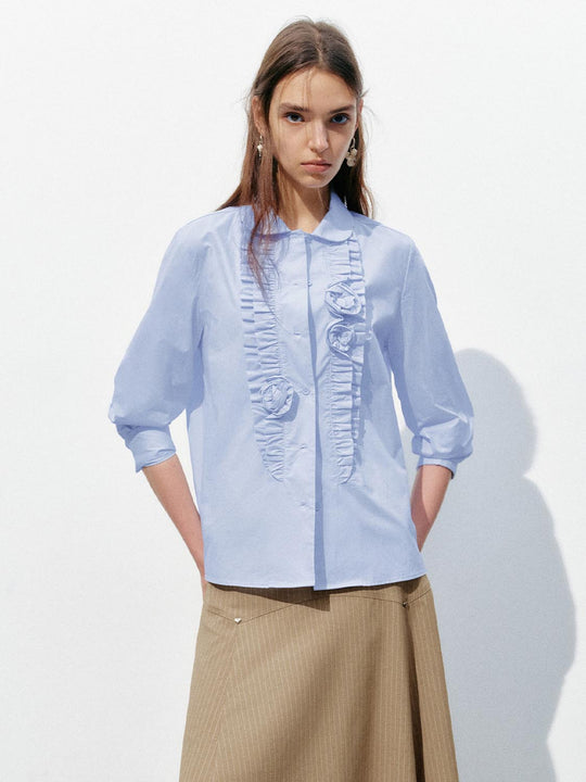 Chemises décoratives à fleurs