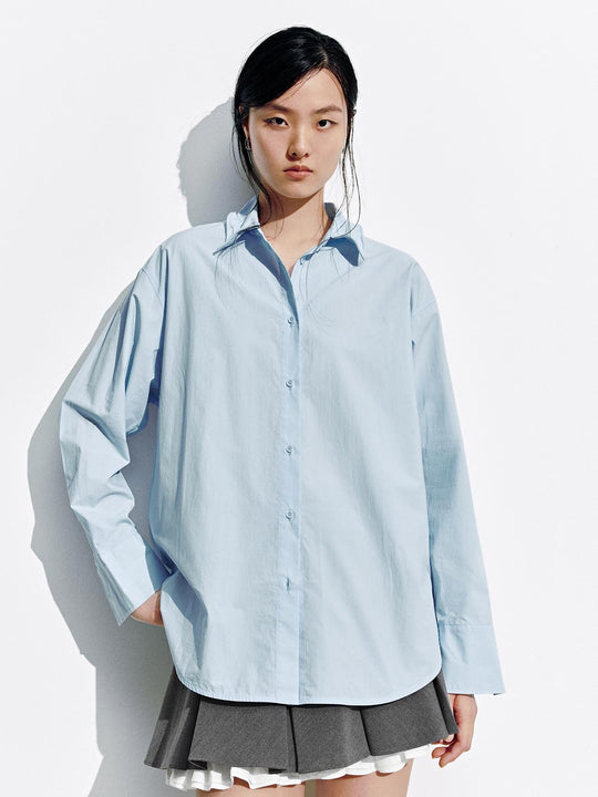 Loose Fit Bow Detail Shirts