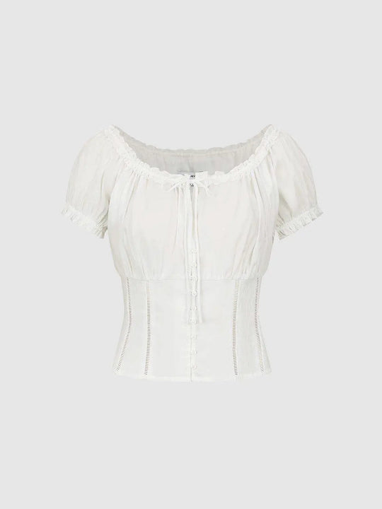 Cotton Lace Shirt