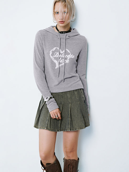 T-shirts réguliers à capuche