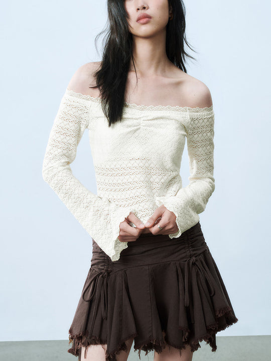 Enge T-Shirts mit einer Schulter