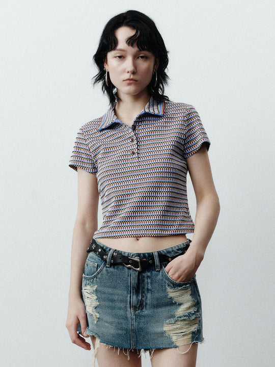 T-shirts polo à manches courtes