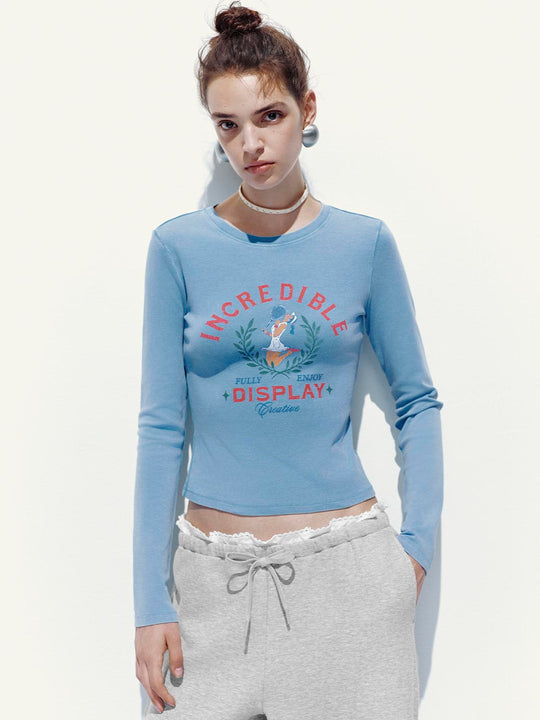 T-shirts à manches longues imprimés