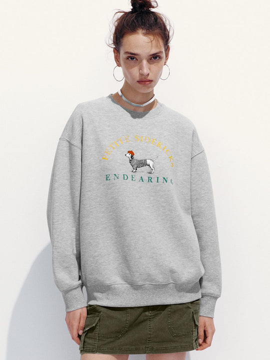 Crew Neck Graphic Sweatshirts