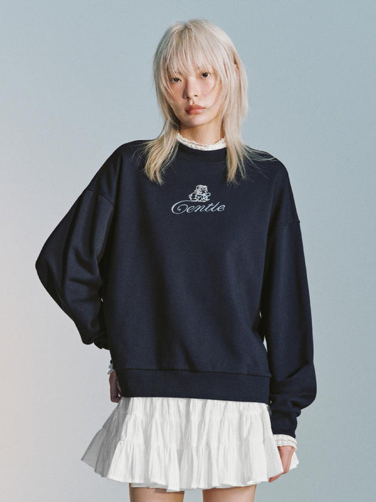 Crew Neck Printed Sweatshirts