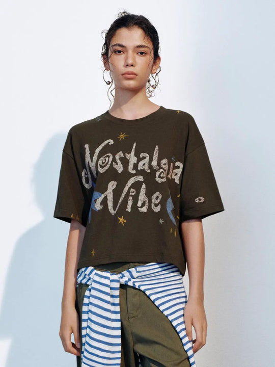 Graphic Cotton Oversized T-shirt