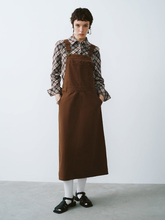 Abito grembiule largo
