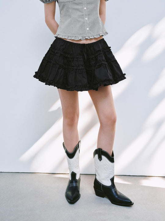 Jupes mini évasées