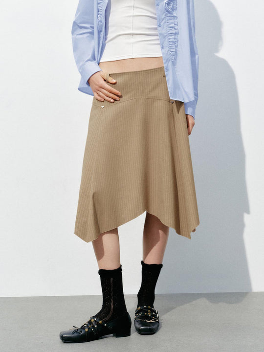 Irregular Hem A-Line Skirts