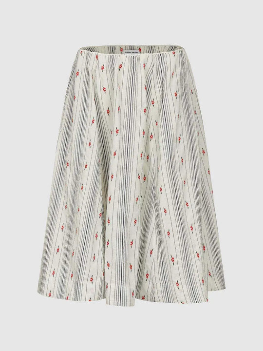 Cotton A-Line Skirt