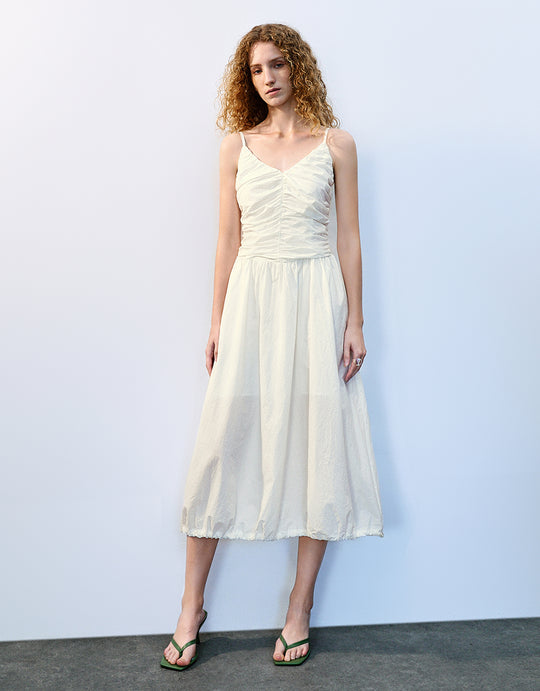 Abito a trapezio con scollo a V