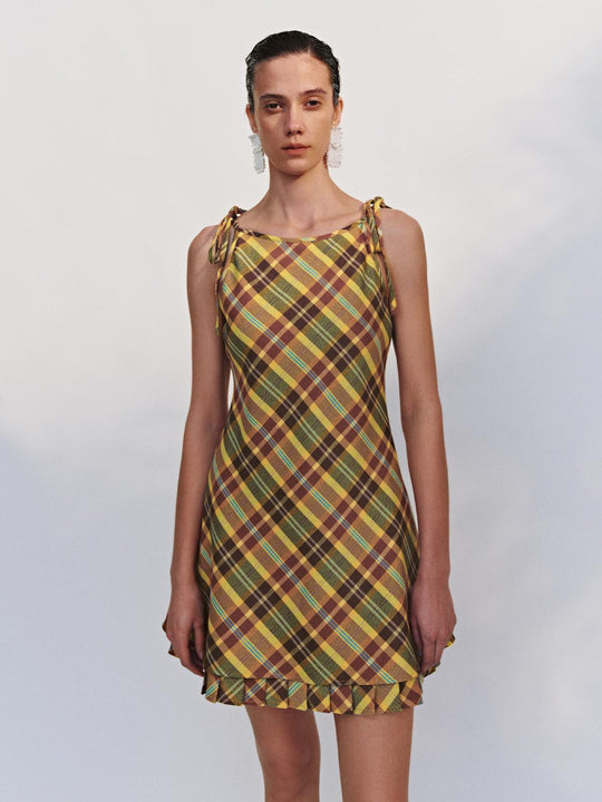 Vestiti Mini con Lacci sul Davanti