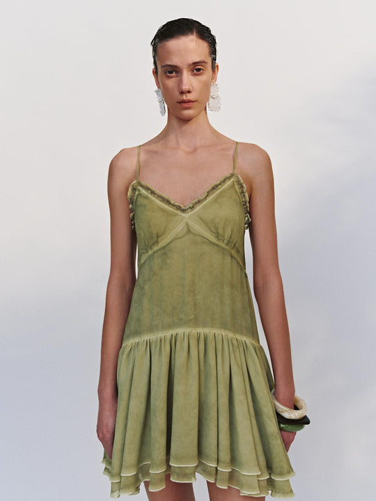 Vestiti Mini a Linea A con Camisole