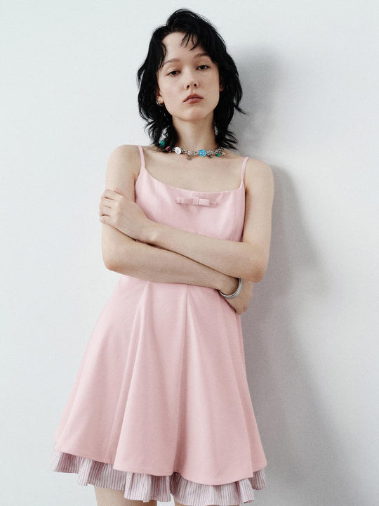 Camisole A-Linien Mini-Kleider