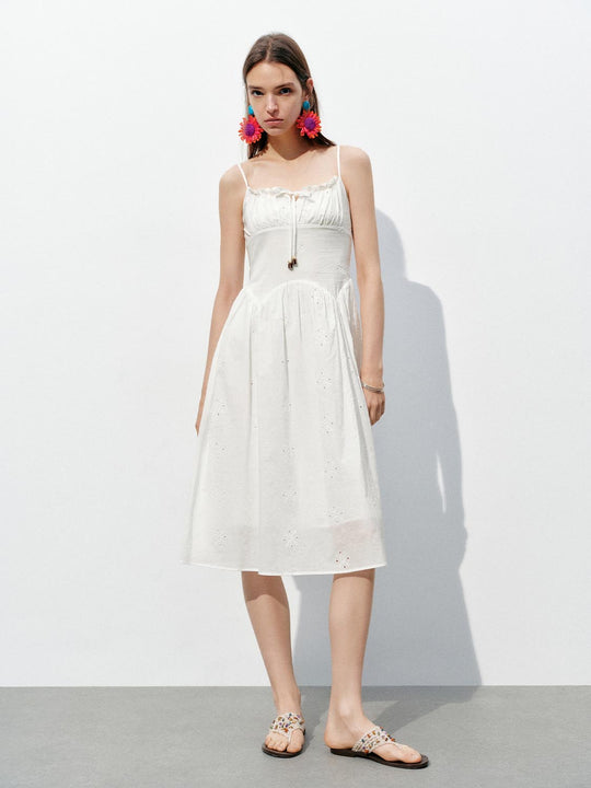 Camisole A-Linien Maxikleider