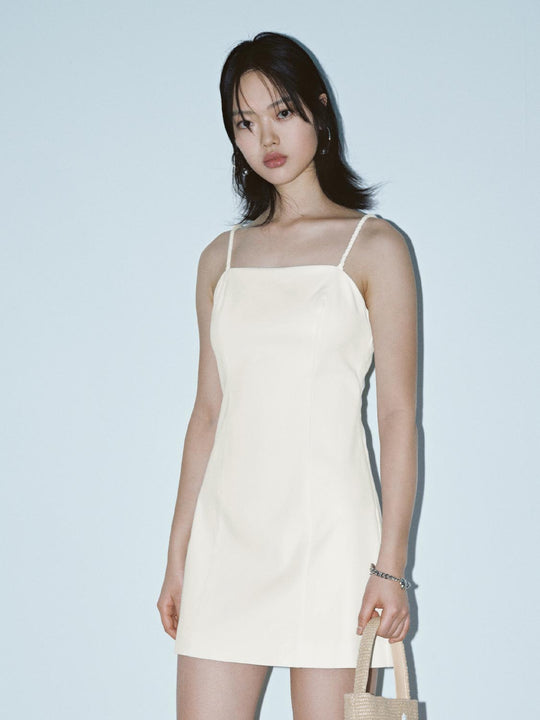 Strappy Slim-Fit Straight Midi Dresses