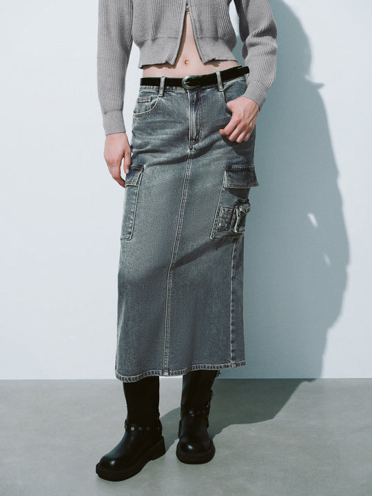 Fishtail Skirts Denim Skirts