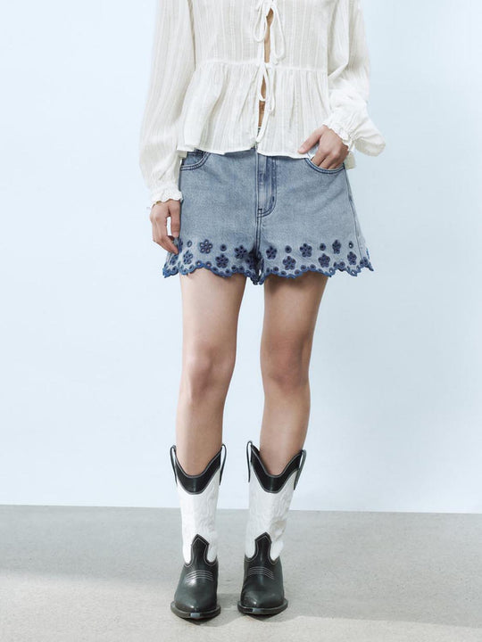 Pantaloncini di jeans