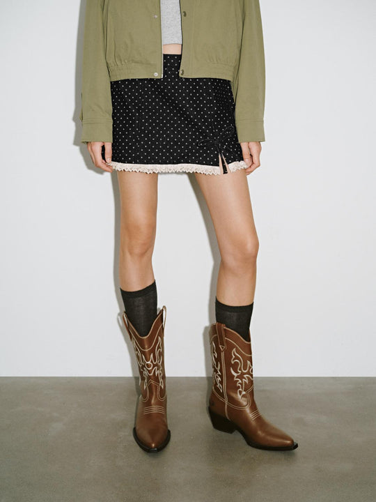 Jupes Courtes en Denim