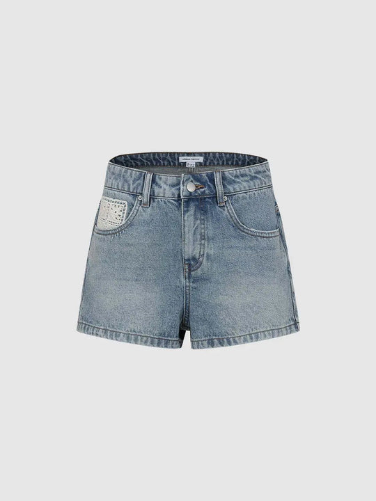 Cotton Non-Stretch Pocket Bag Shorts
