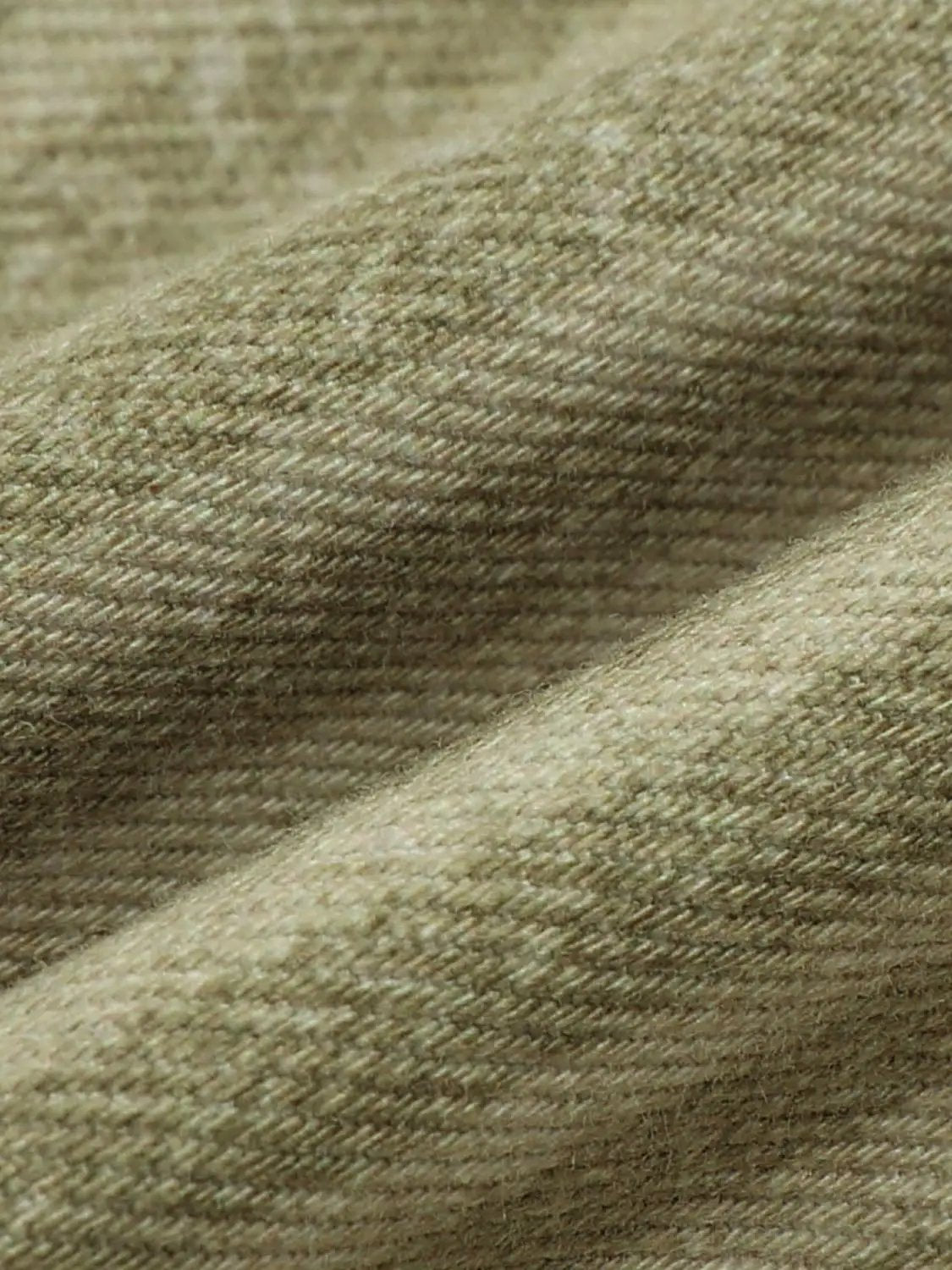 Casual jeans beige denim fabric close-up highlighting textured twill weave and classic look Urban Revivo Fashion