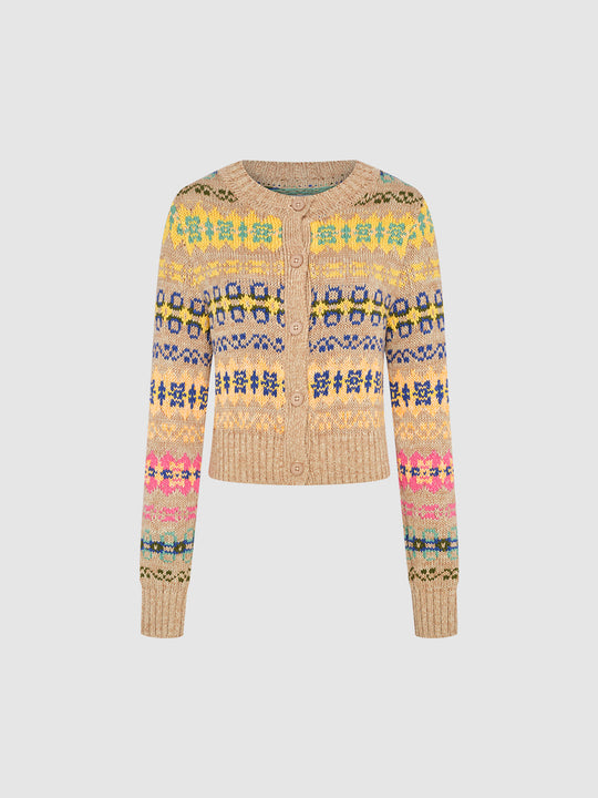 Gestrickte Strickjacken