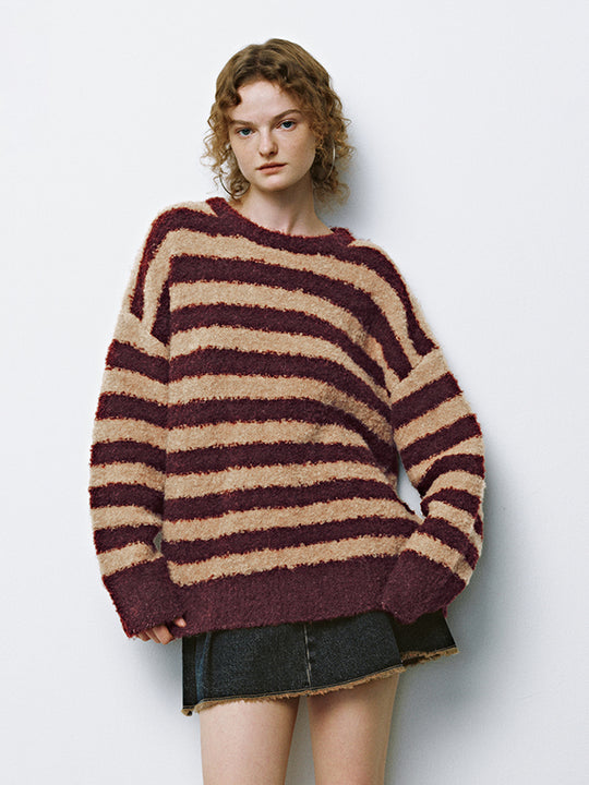 Camisetas de punto a rayas