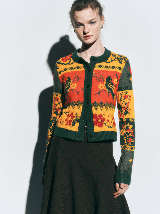 Cardigan lavorati a maglia regolari