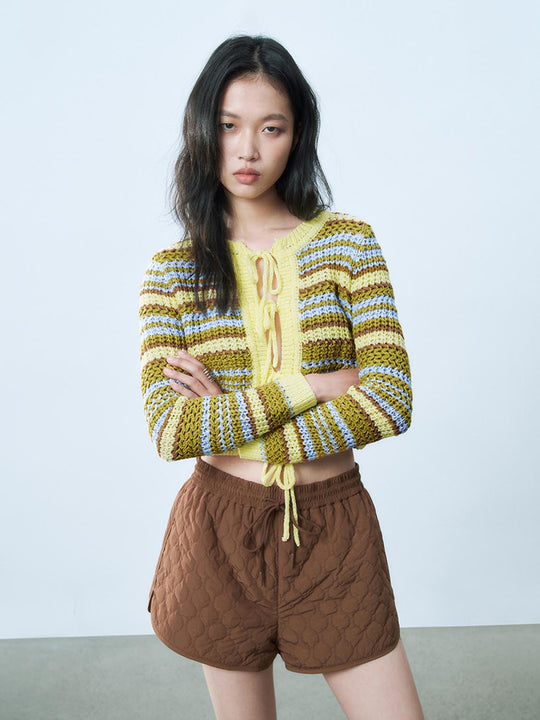 Tie Up Knitted Cardigans