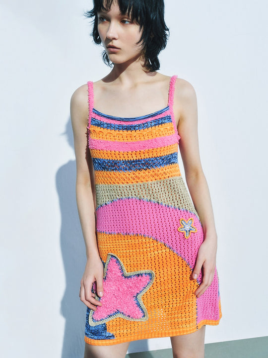 Robes débardeur en tricot