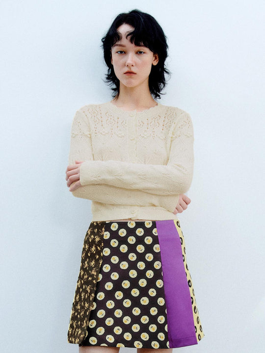 Cárdigans de encaje tejido