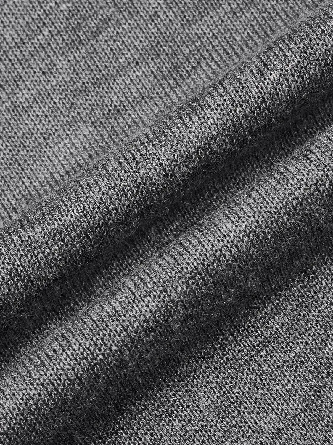 Knit jacket in charcoal gray knitted fabric; Urban Revivo Fashion