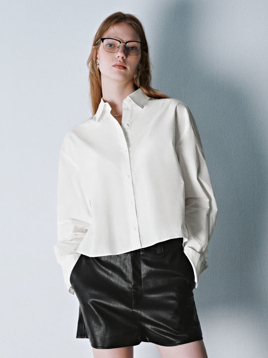 Button Up Loose Shirt