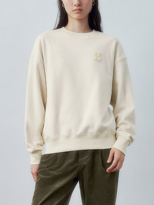 Crew Neck Loose Sweatshirts