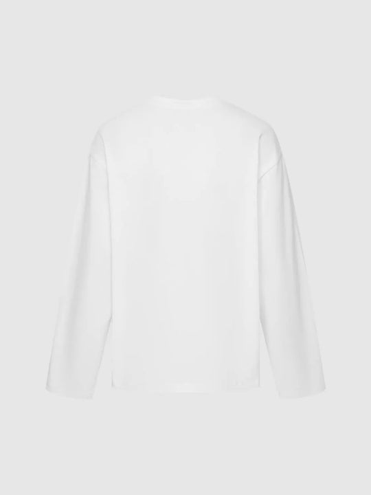 Relaxed Crew Neck Cotton T-shirt