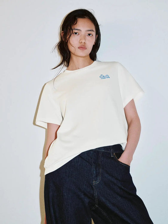 Cotton  Everyday Essential Slight Stretch T-Shirts