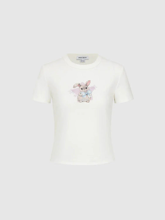 Graphic Printed Cotton T-shirt