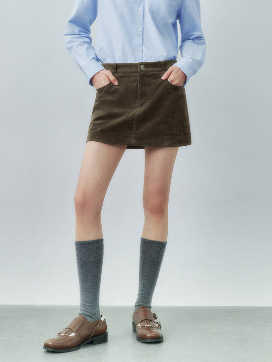 Minifaldas de corte A