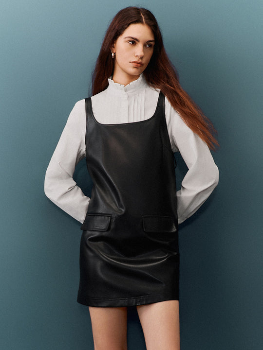 Robes droites à bretelles