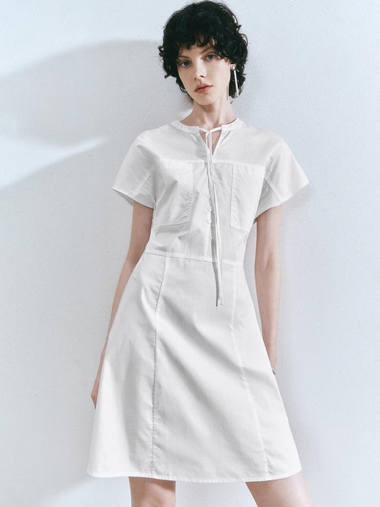 Short Sleeve Skater Dresses