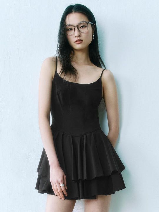 Cami gestufte A-Linien-Kleider