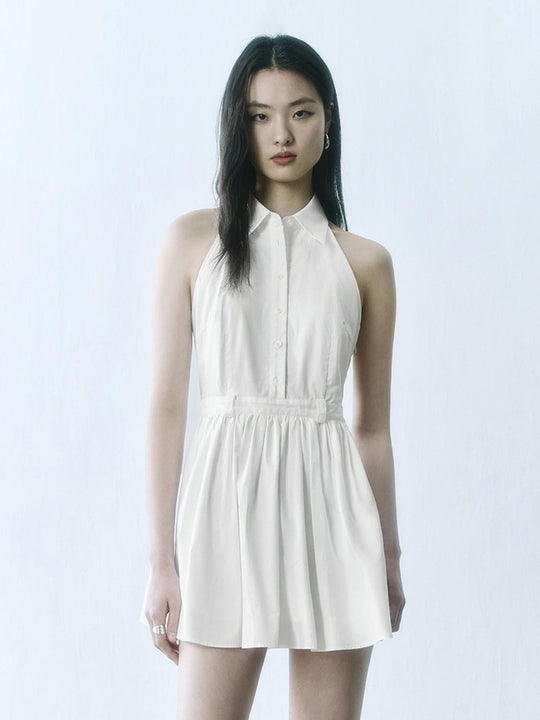 Ärmellose A-Linien-Kleider