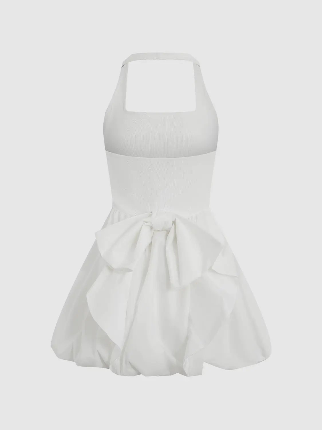 Halter Neck A-Line Dresses by Urban Revivo Fashion