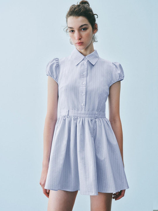 Puff Sleeve Mini Dresses