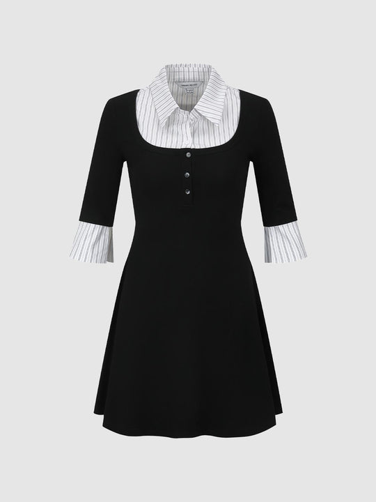 2 In 1 A-Line Midi Dresses