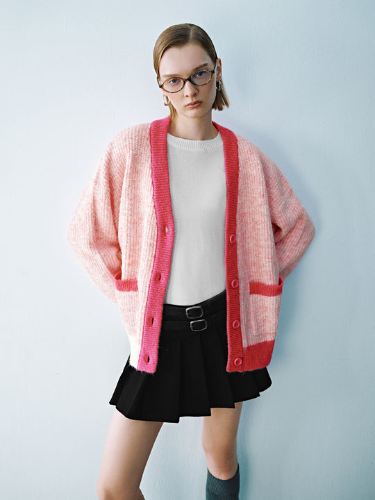 Cardigans tricotés à boutons