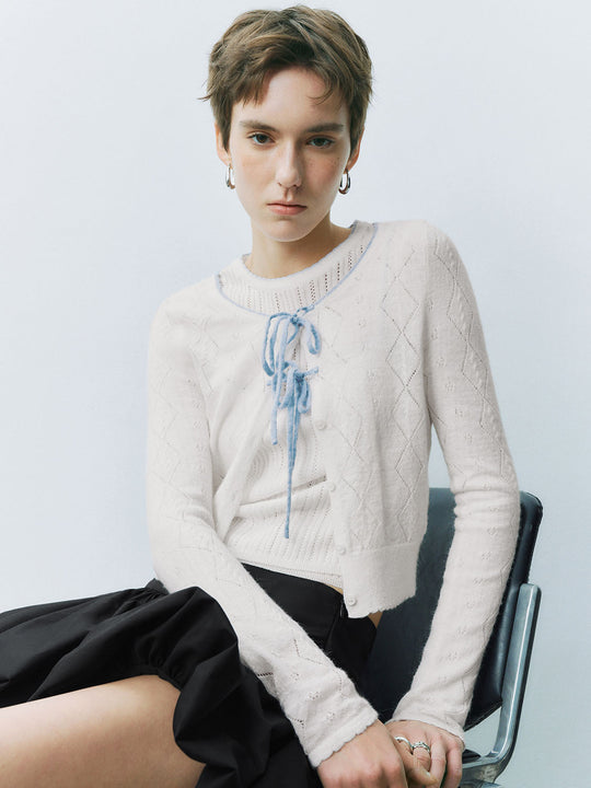 Cardigan lavorati a maglia