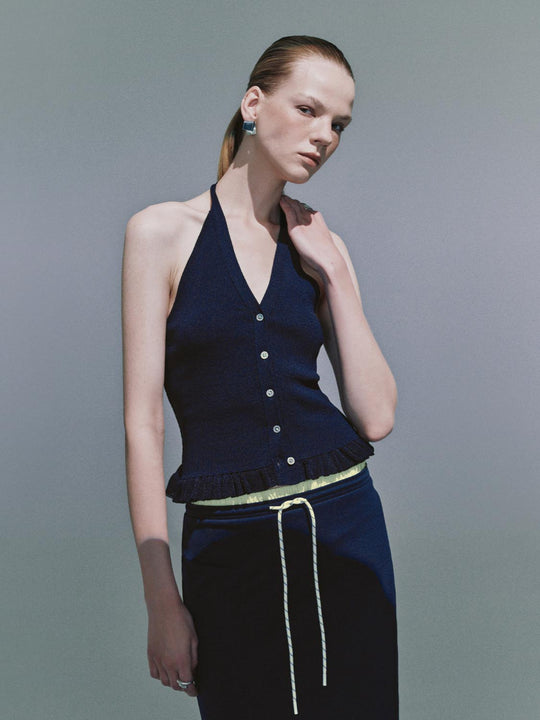 Halter Neck Cami Tops