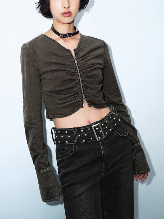 T-shirt ras du cou à enfiler