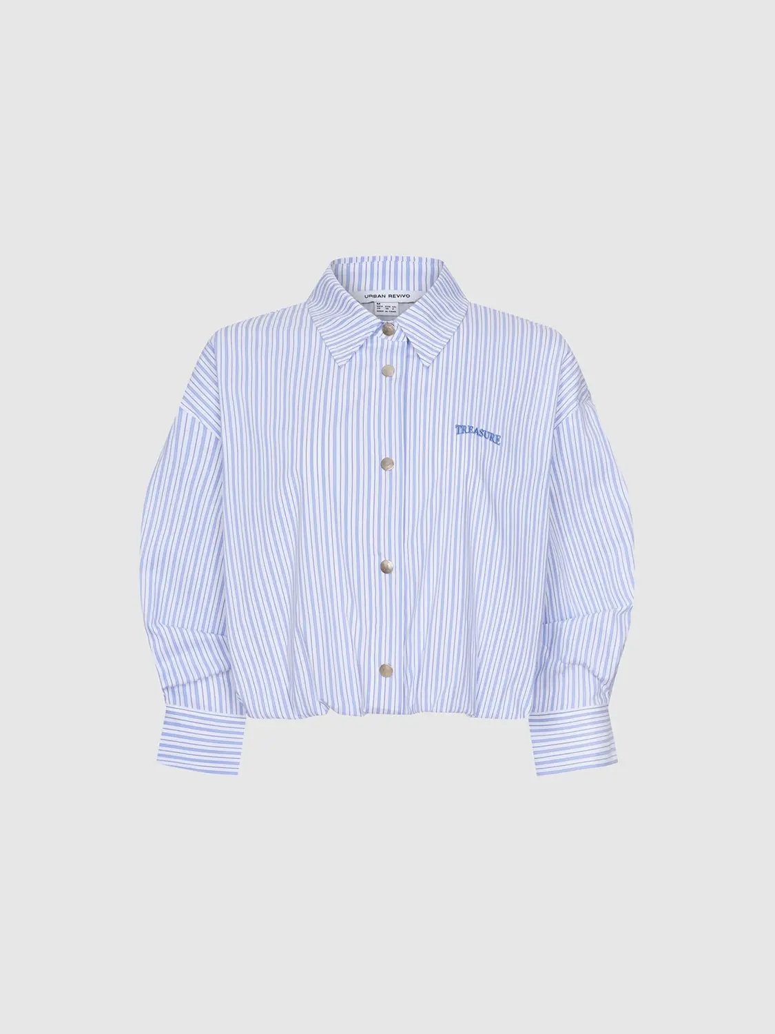 Overhead Cropped Shirts by Urban Revivo Fashion